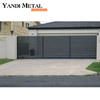 The latest modern aluminum door design House metal automatic sliding door entrance Aluminum door