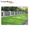 Aluminum strip panel composite fence Privacy fence Aluminum trim metal outdoor custom security blade fence