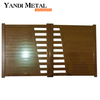 Design modern aluminum doors Automatic electric doors Custom grille doors Sliding aluminum residential doors