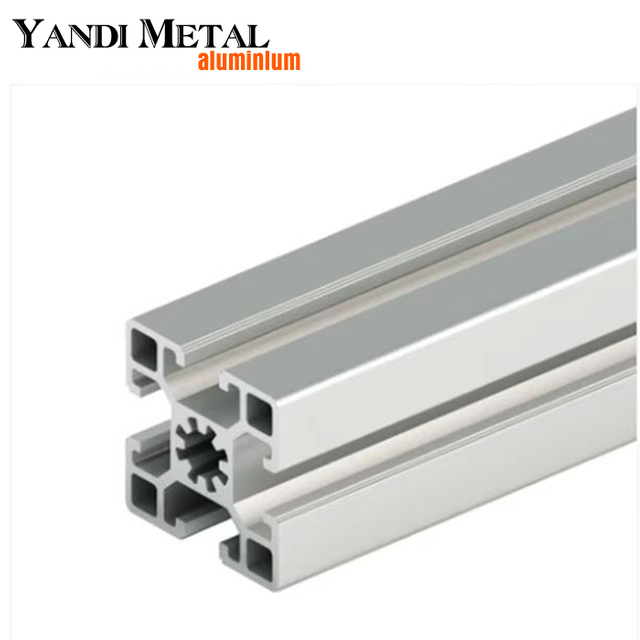 Supplier high-quality natural anodized aluminum extruded T-slot aluminum profiles