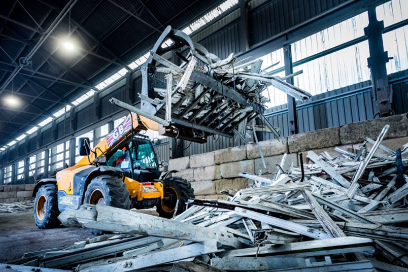 Recyclable Aluminum Windows Reducing Construction Waste