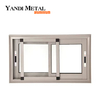 Yandi top brand high quality aluminum steel hinge stainless steel energy-saving hurricane sliding window