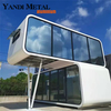 Bedroom Modern portable luxury prefabricated container mobile space cabin