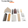High quality custom dimensioned aluminum products L-shaped extruded aluminum corner profile L-shaped aluminum profile