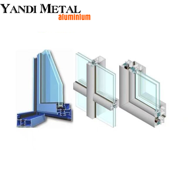 Aluminum profiles Factory building materials door and window aluminum profiles