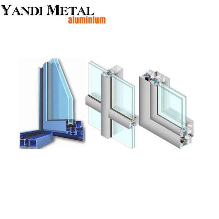 Aluminum profiles Factory building materials door and window aluminum profiles
