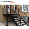High quality customized balcony staircase safety aluminum railing pavement corridor railing aluminum handrail
