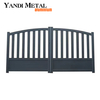 Yandi Aluminum Privacy Estate Gates Automatic electric driveway sliding garden patio metal aluminum doors