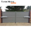 Modern cantilever gate system Garden Aluminum Pedestrian gate Automatic privacy sliding Aluminum cantilever gate kit