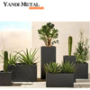 Powder Paint Garden Small tree Aluminum flowerpot Custom outdoor decorative aluminum flowerpot box