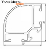 Machine Extrusion Aluminium Foshan Structural Aluminum Profile For The Manufacture Of Advertising Modules