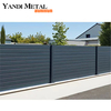 Custom-designed wall panel aluminum fence for Yandi aluminum garden fence