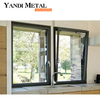 Yandi manufacturers Aluminum Windows Double glazing Triple glazing house casement Windows aluminum