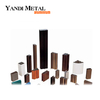 Yandi Hot anodized Fram aluminum material custom extruded aluminum door and window 6063 manufacturer