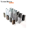 Supply high quality hot selling Fram custom 6061 6063 aluminum extruded profile anodized surface