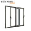 Hot new window aluminum window frame home casement window double glass push and pull aluminum window