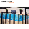 Classic outdoor aluminum garden fence Aluminum fence House balcony backyard pool metal custom fence