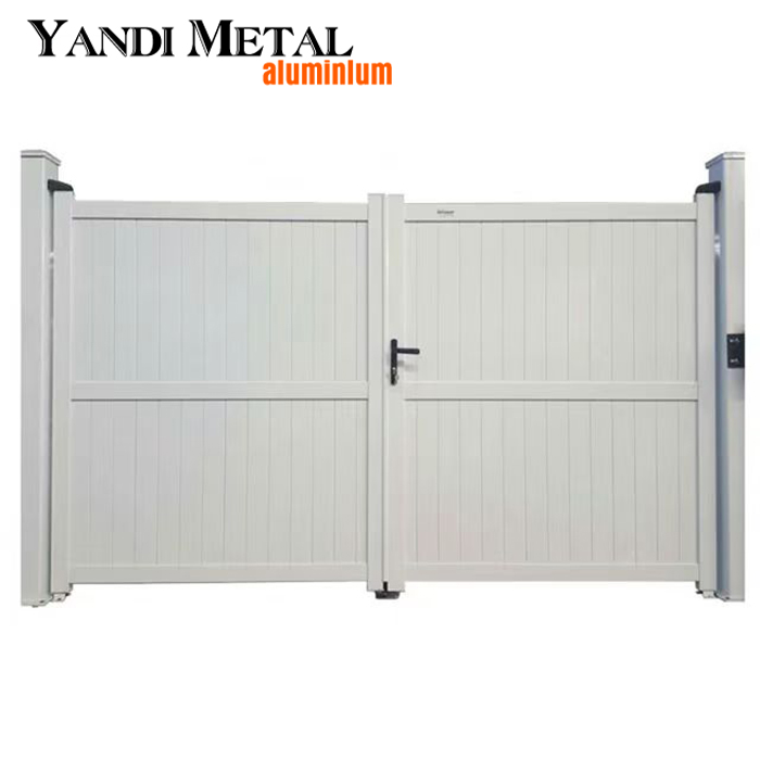 Factory Direct exterior front yard house doors Modern design electric sliding folding aluminum doors