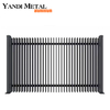 Newly designed privacy aluminum composite fence Aluminum horizontal fence panels for gardens and swimming pools