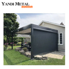 Outdoor electric metal waterproof aluminum canopy Garden gazebo sunshade louver roof aluminum pergola