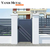 The latest modern aluminum door design House metal automatic sliding door entrance Aluminum door