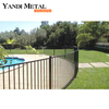 Manufacturer of new modern design aluminum fence panels for garden backyard security aluminum fences