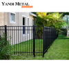 Yandi powder-coated aluminum composite fence panels are of good quality and easy to assemble for outdoor decoration