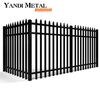 Easy to assemble metal pool fence High security privacy fence Newly designed aluminum fence