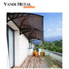 High quality custom aluminum Modern design bioclimatic mobile aluminum louver pergola