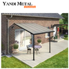 Luxury terrace waterproof hardtop gazebos Garden gazebos Aluminum outdoor hardtop louvered gazebos