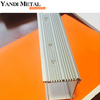 Aluminium flat heat pipe / aluminum heat sink large sizes / large diameter aluminum pipe manufacturer