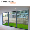Modern safety and security design of top class villa houses with hot break aluminum sliding doors