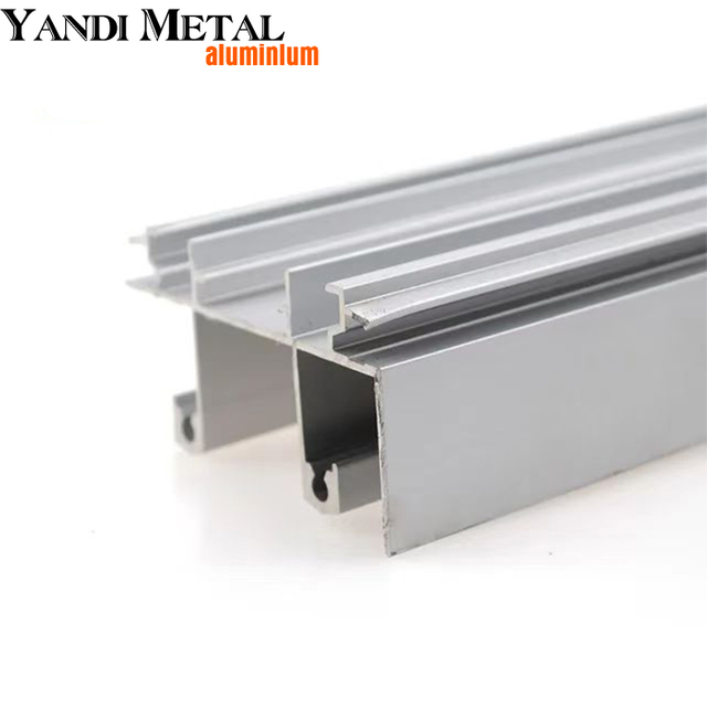 6063-T5 Alloy Anodized Silver Matt OEM Aluminium Profile Solar for Solar Panel Frame
