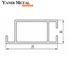Machine Extrusion Aluminium Foshan Structural Aluminum Profile For The Manufacture Of Advertising Modules