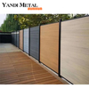 Fencing Aluminum alloy Modern fencing plates with aluminum extruded outdoor powder coating