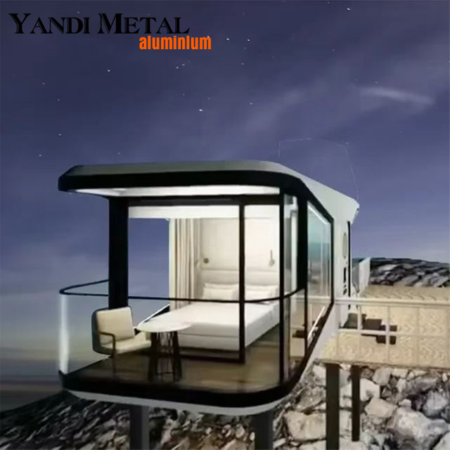 Rental house Prefabricated space capsule container family outdoor mobile small house Energy efficient pet hotel