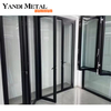 Pakistan Cost-effective impact resistant aluminum frame sliding window double glazing design