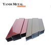 Yandi Hot anodized Fram aluminum material custom extruded aluminum door and window 6063 manufacturer