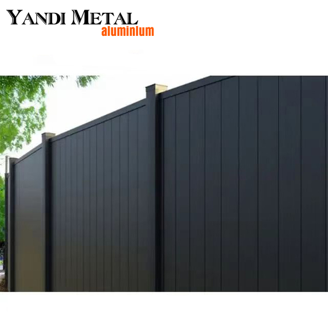 Hot selling cheap composite private slat material garden Wood extruded board fence Wood plastic board aluminum frame outdoor set