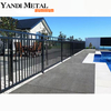 Classic outdoor aluminum garden fence Aluminum fence House balcony backyard pool metal custom fence