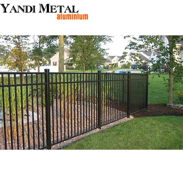 Environmentally friendly aluminum swimming pool fence cheap multifunctional aluminum fence balcony guardrail