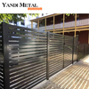 Aluminum alloy factory design slatted fence