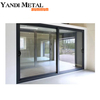 Best Price Custom Commercial Home Hotel decor Sliding doors Aluminum bathroom mesh doors Modern design