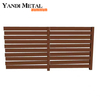 High quality new design aluminum fence panels decorate the garden gate metal balcony aluminum fence