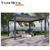 Modern bioclimatic garden custom pergola aluminum 6×4 manual pergola remote control awning outdoor pergola