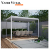 Modern bioclimatic garden custom pergola aluminum 6×4 manual pergola remote control awning outdoor pergola