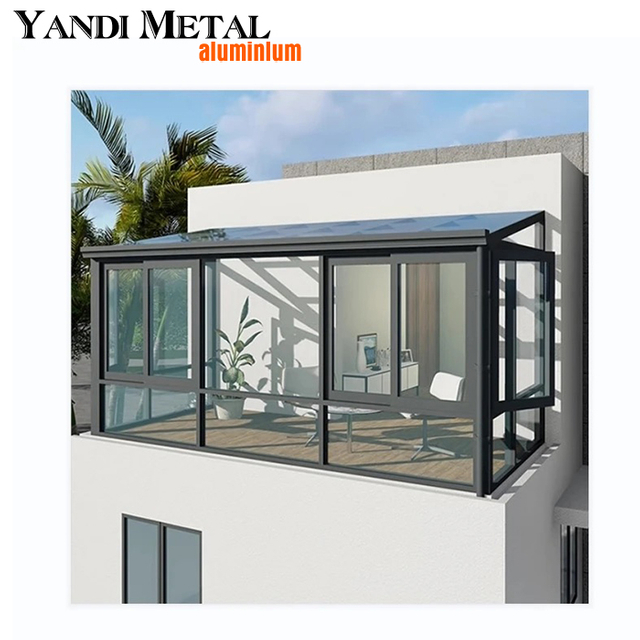 Glass curtain wall double pane window glass panels