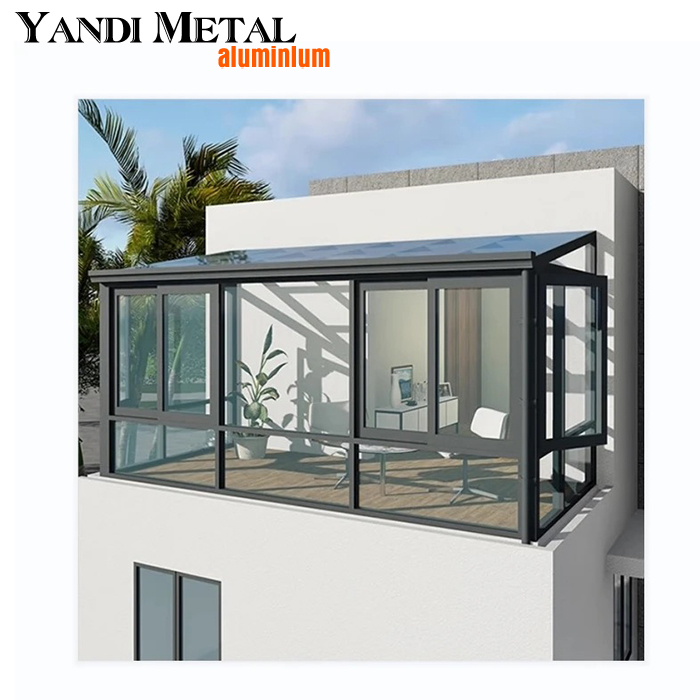 Glass curtain wall double pane window glass panels
