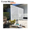 Laser cut Metal Outdoor screen Metal screen panel Decorative garden panel fence Aluminum laser cut screen