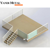 Frameless aluminum deck glass railing Aluminum glass railing support column System Balcony u access glass railing